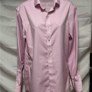 Charles Tyrwhitt Pink Gingham Dress Shirt